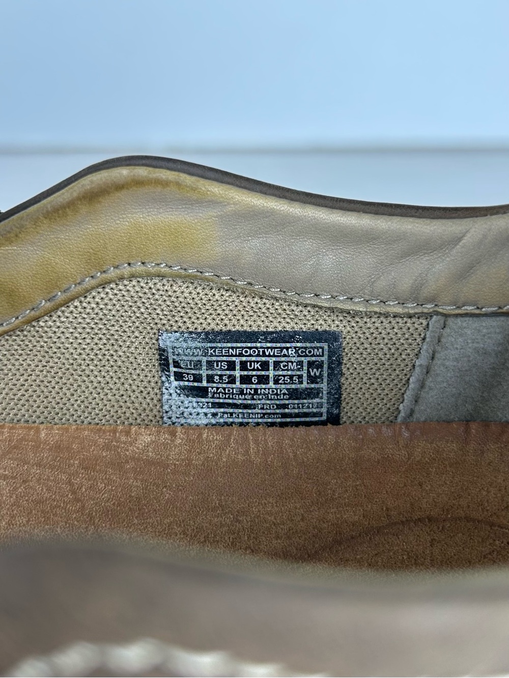 Keen Presidio II Mary Jane Brown Leather Gorpcore Hiking Comfort Shoes - Picture 10 of 11
